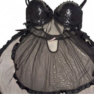 Victoria's Secret Sequin Babydoll